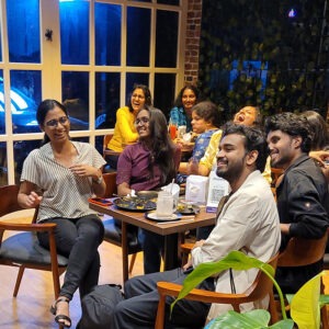 happy faces at our comedy centric open mic in kakkanad