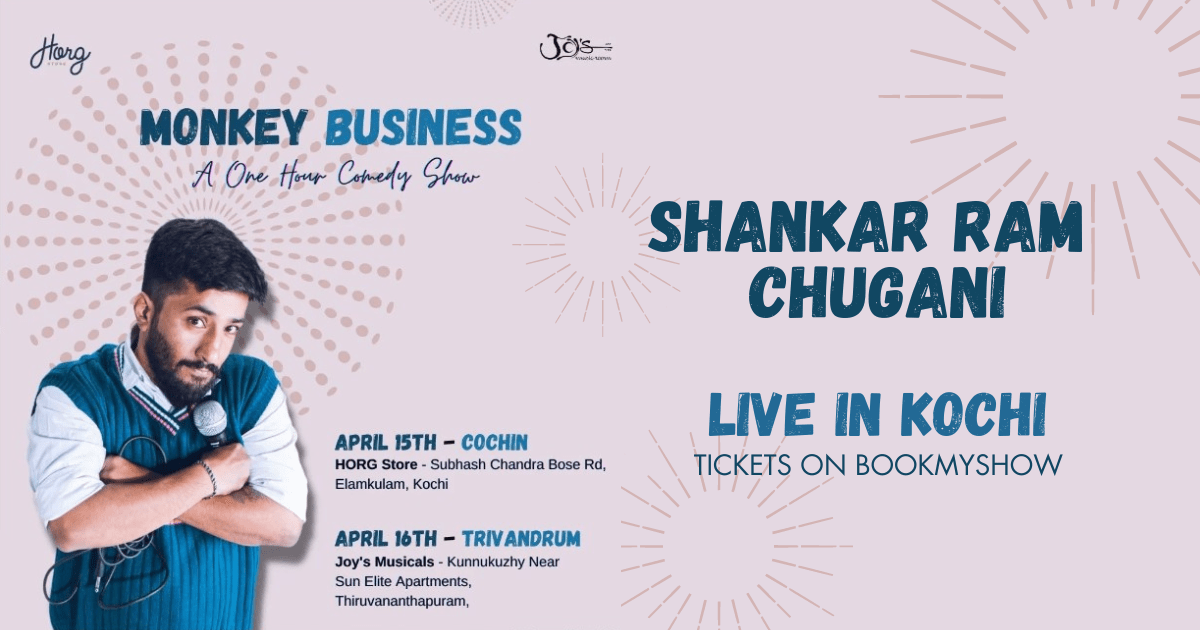 Read more about the article Monkey Business – Comedy Special by Shankar Ram Chugani
