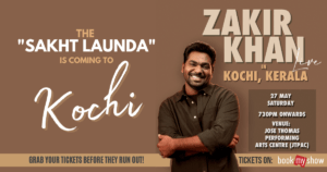 Read more about the article Zakir Khan – Live in Kochi: One of India’s Top Stand-Up Comedians