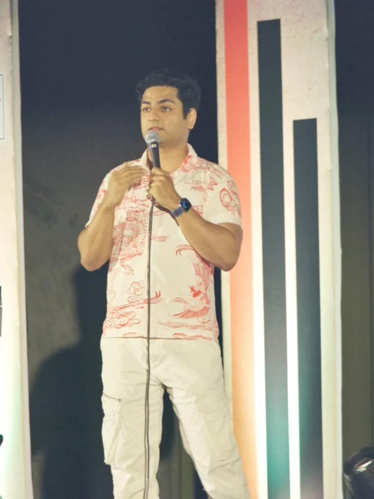 Kenny Sebastians live performance at Kerala's first comedy festival