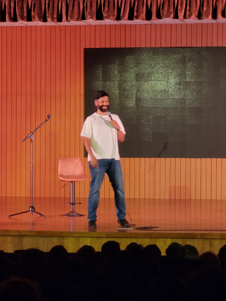 Kanan Gill tour images from Trivandrum, Kerala with Comedy Lounge