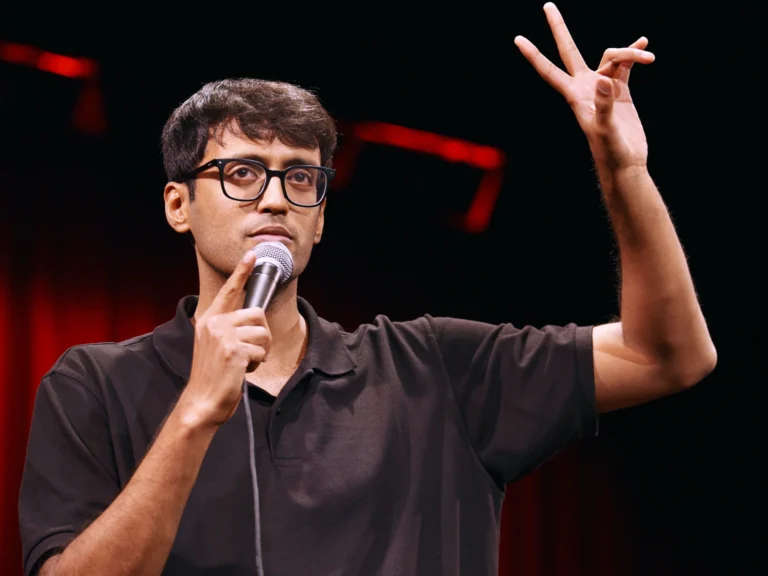 Shamik Chakrabarti stand-up comedian performing live