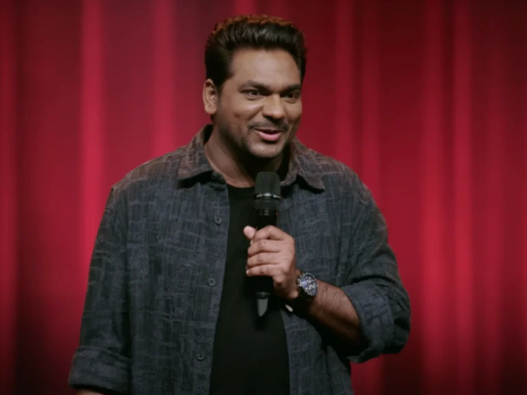 Zakir Khan stand-up comedian performing live on stage